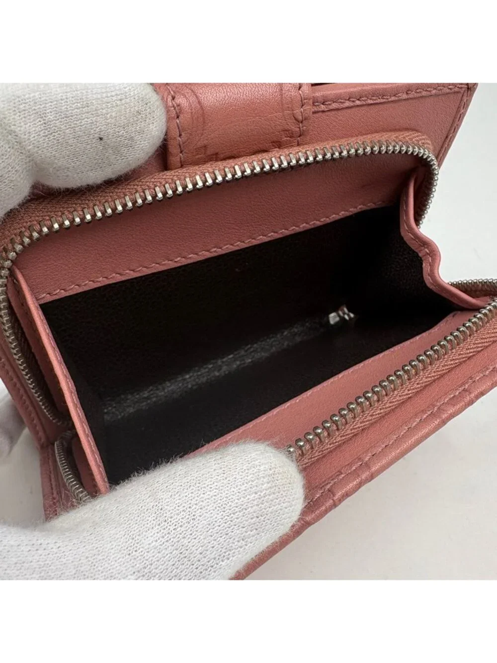 Gucci Guccissima Bifold Wallet GG Pattern Shi Marais The Pink - Picture 5 of 7